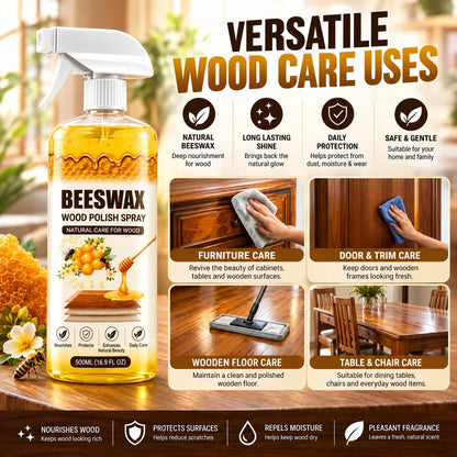 Bring back the natural shine of your wooden furniture